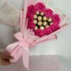 Flower Bucket with Ferrero Rocher